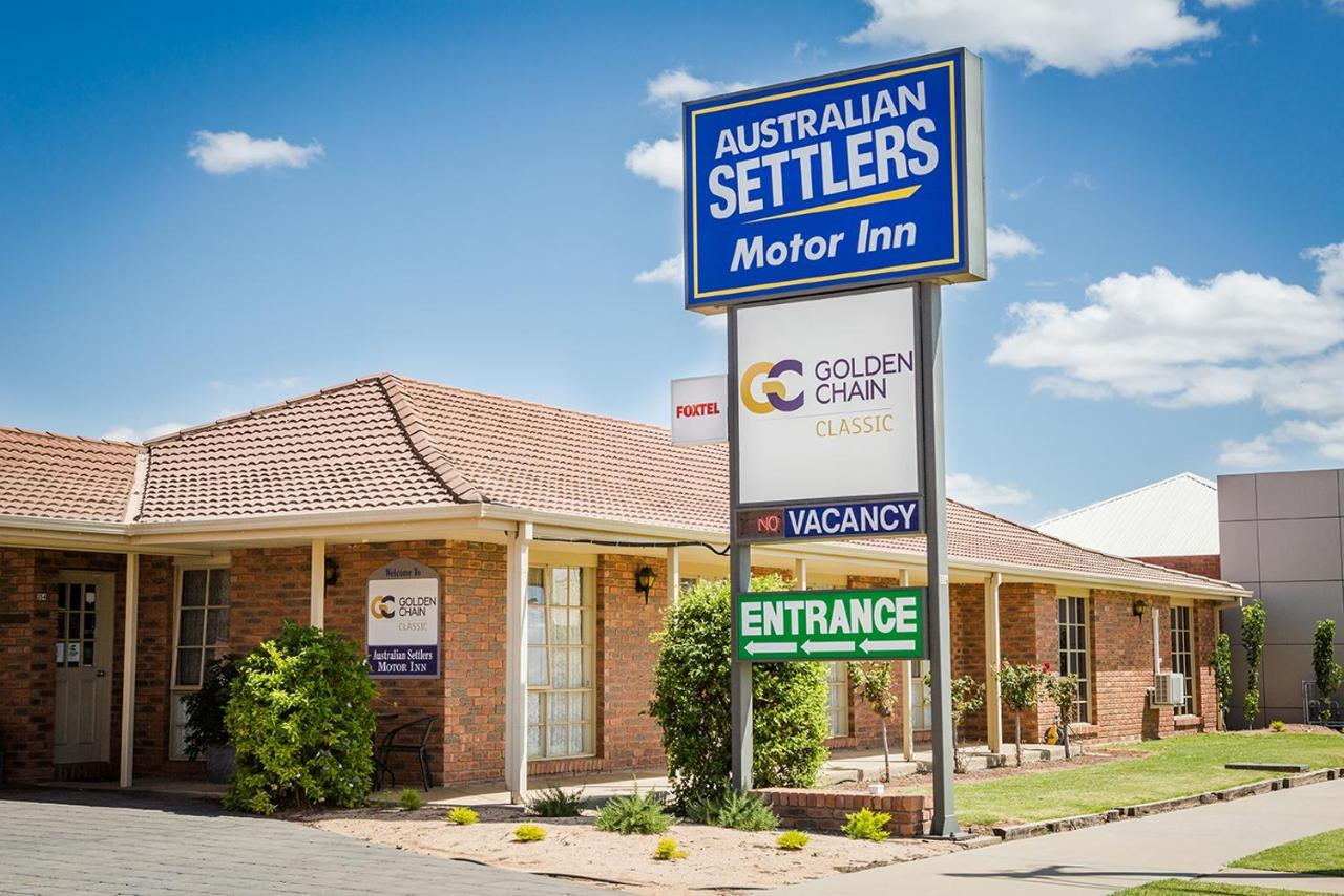 Australian Settlers Motor Inn Swan Hill Esterno foto